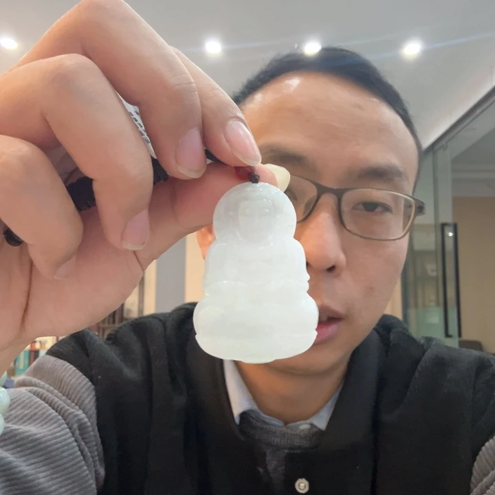 翡翠未镶嵌颈饰缅甸翡翠观音