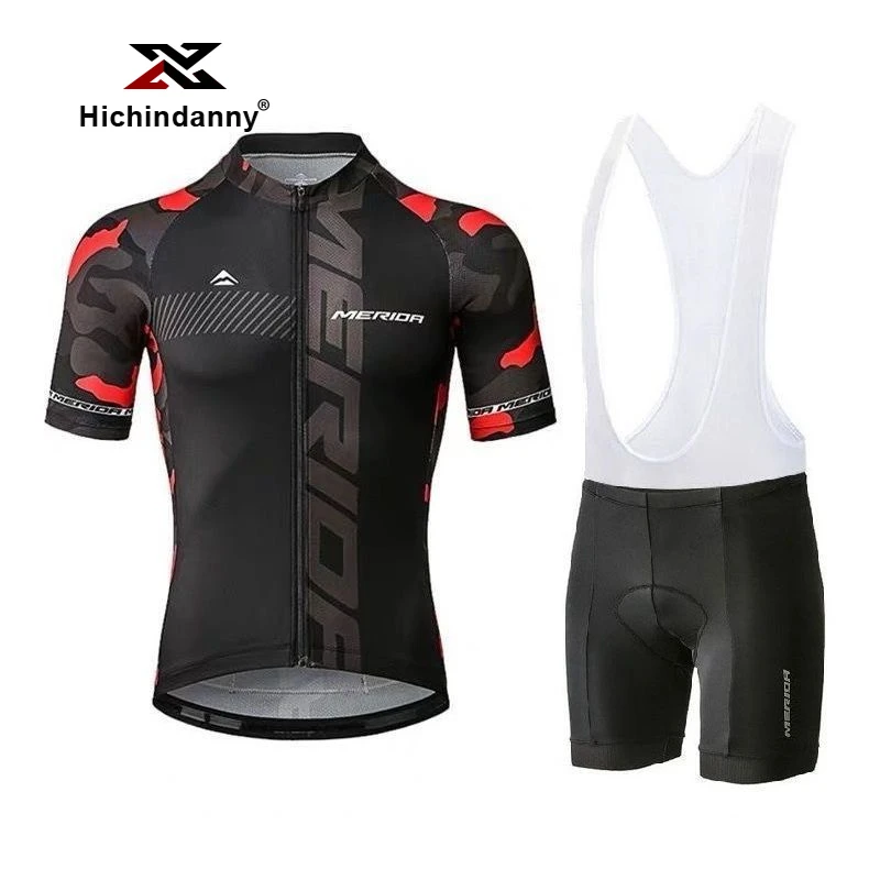 HICHIN自行车骑行服透气速干男士夏季运动服专业户外短袖骑行套装