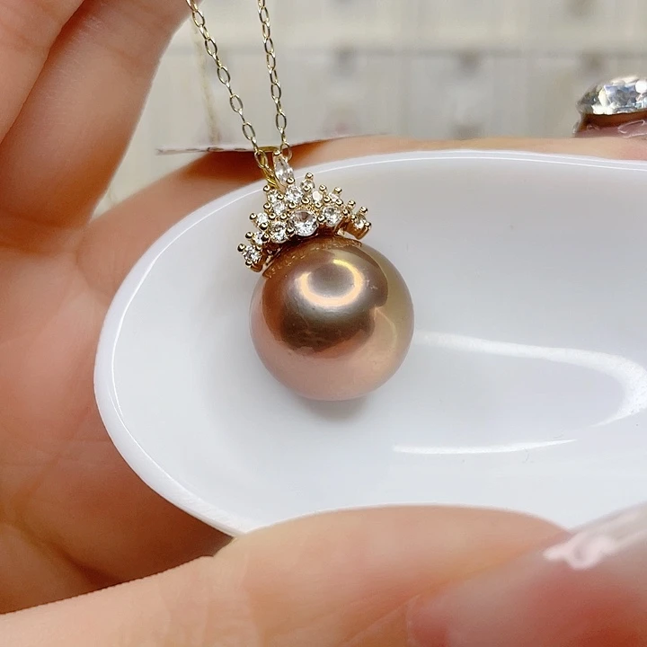 吊坠(赠链)合金淡水珍珠