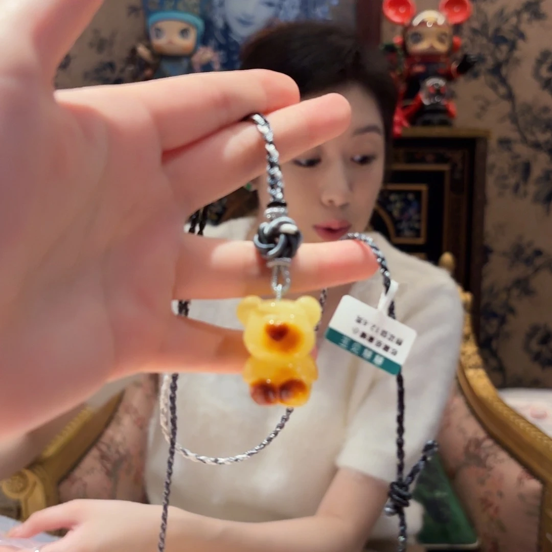 蜜蜡颈饰未镶嵌4号