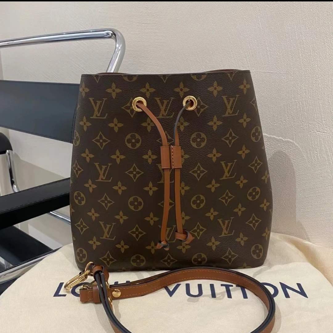 99新 LouisVuitton/路易威登 林纳奢品丨闲置棕色水桶包