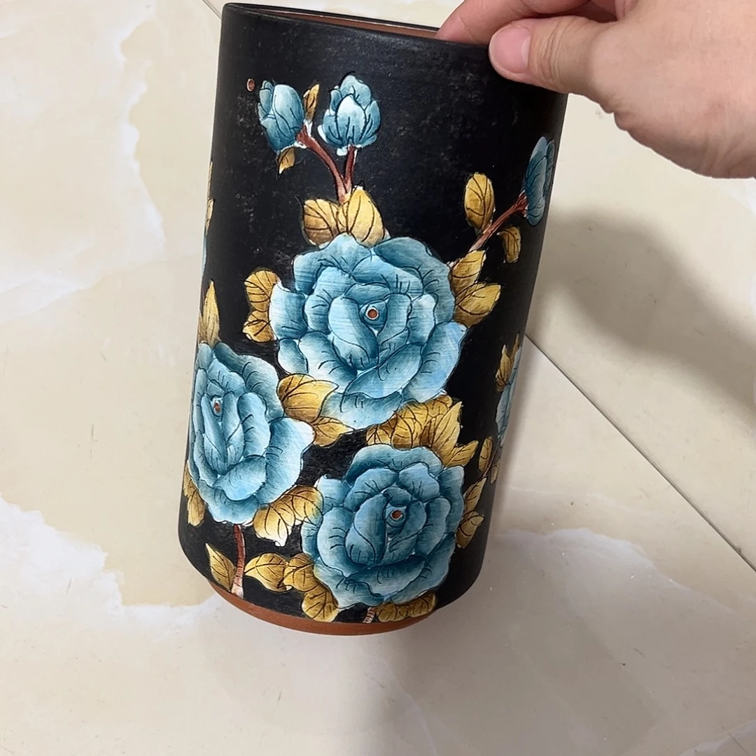 景德镇炫彩手绘口11高21