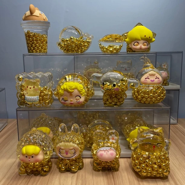 金豆豆大娃混拆超好看流沙摆件