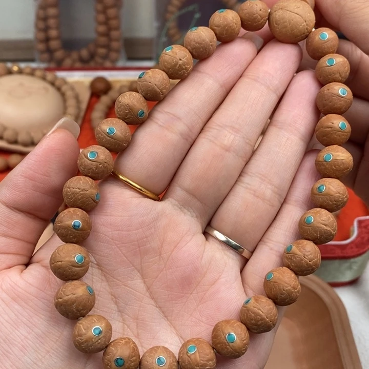 凤眼菩提手串11.5同树单仓手持绿