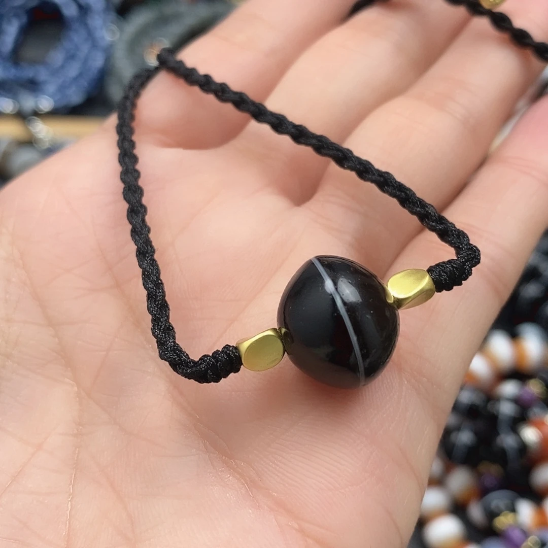 玛瑙/玉髓玛瑙锁骨未镶嵌