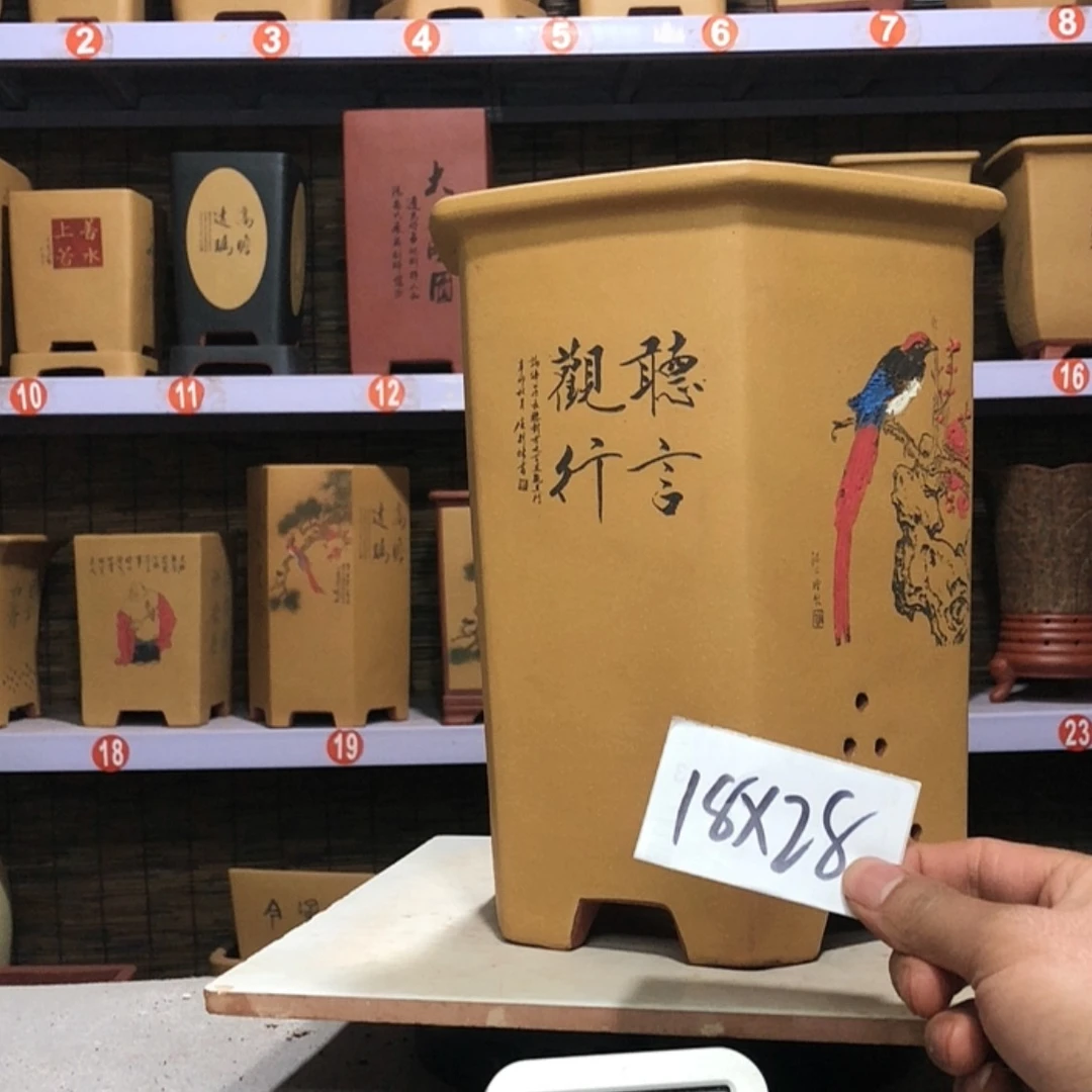 【闪购商品】紫砂花盆用****9手工制作