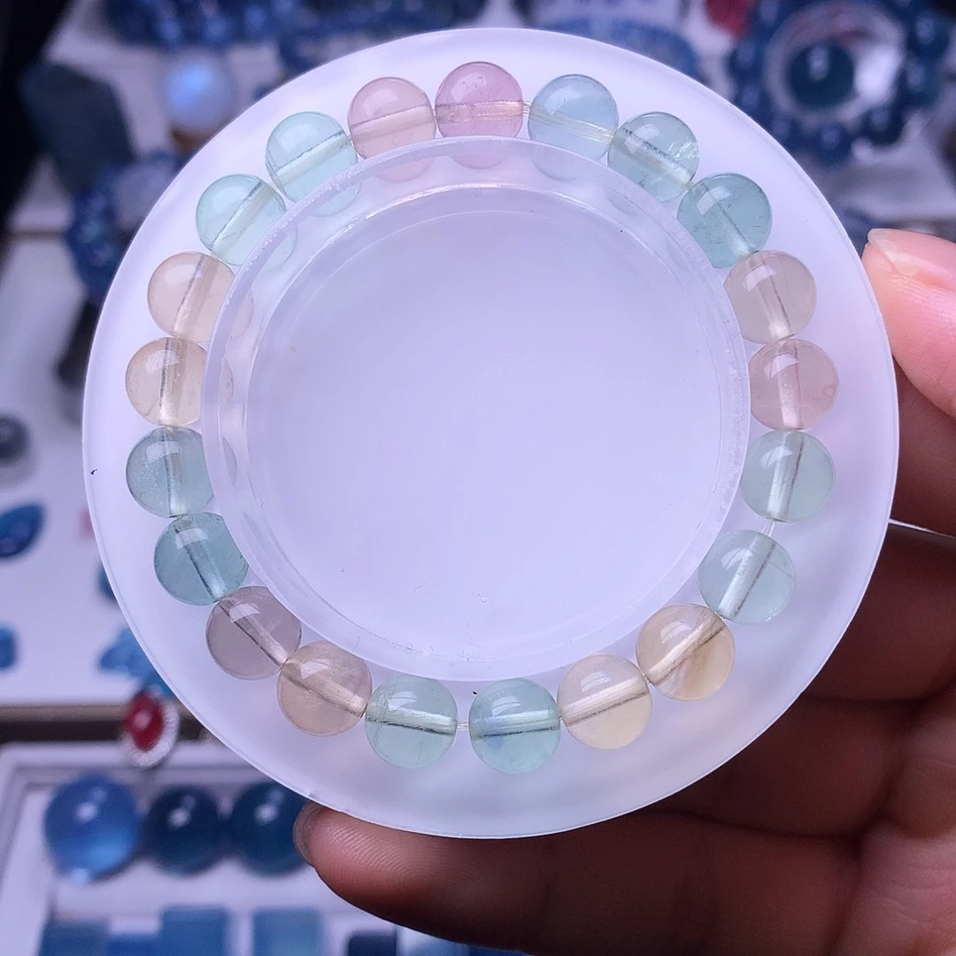 水晶手链未镶嵌多样性