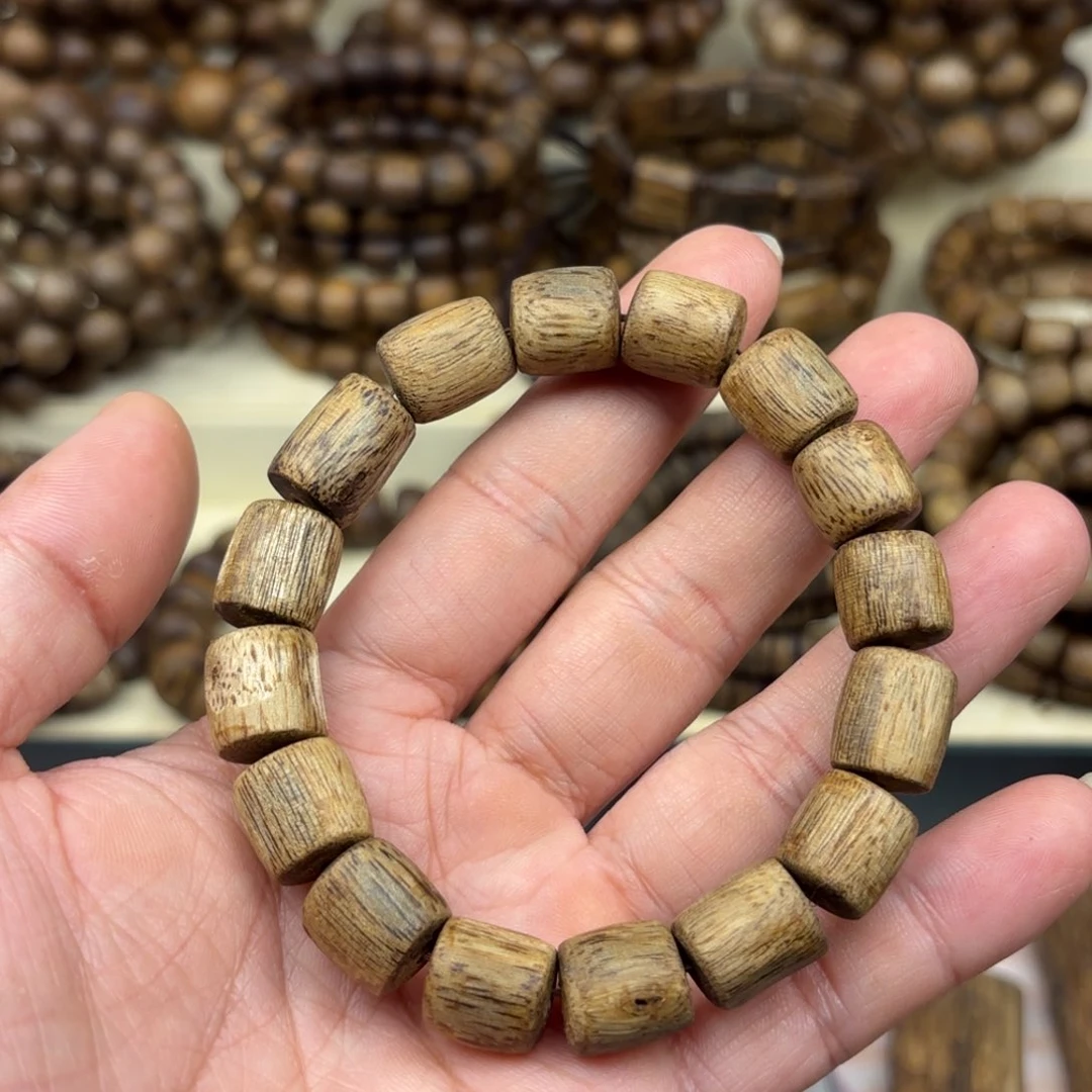 手串沉香卡1.2单圈桶珠12.6克多样性发一