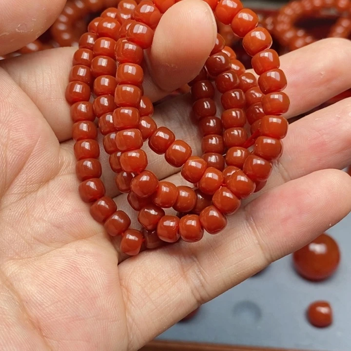 玛瑙/玉髓颈饰未镶嵌108颗