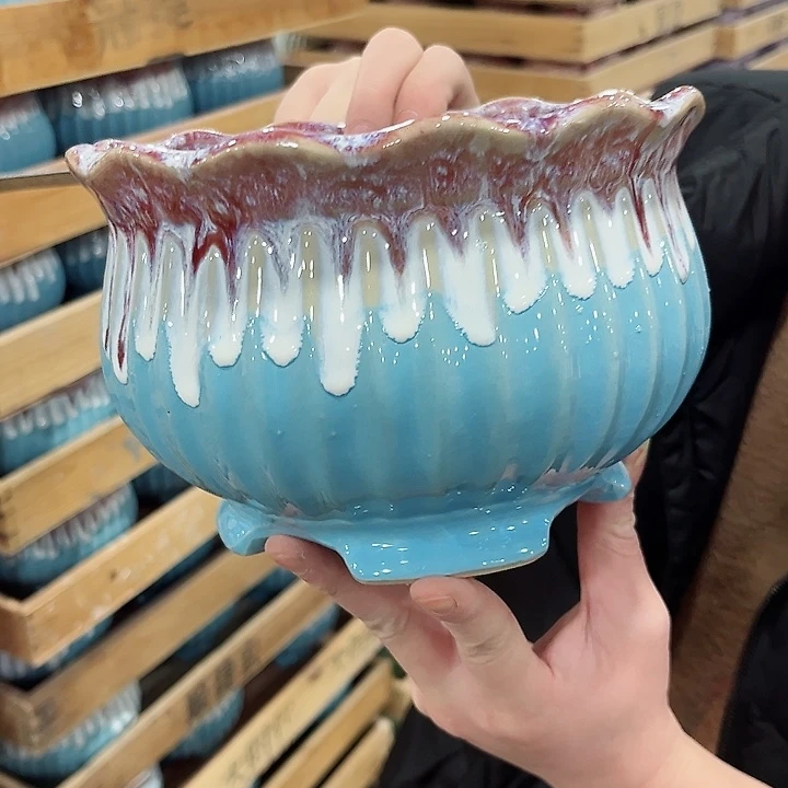 陶瓷陶瓷多肉植物花盆