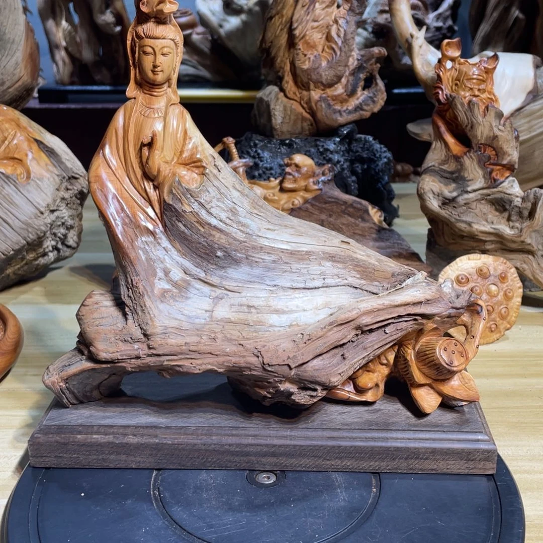 柏木太行崖柏工艺品