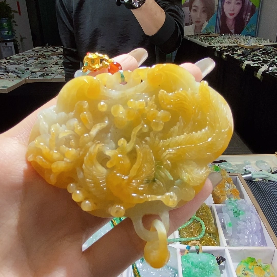 颈饰未镶嵌翡翠翡翠