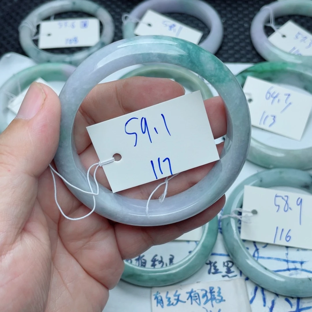 未镶嵌手镯翡翠翡翠手镯117