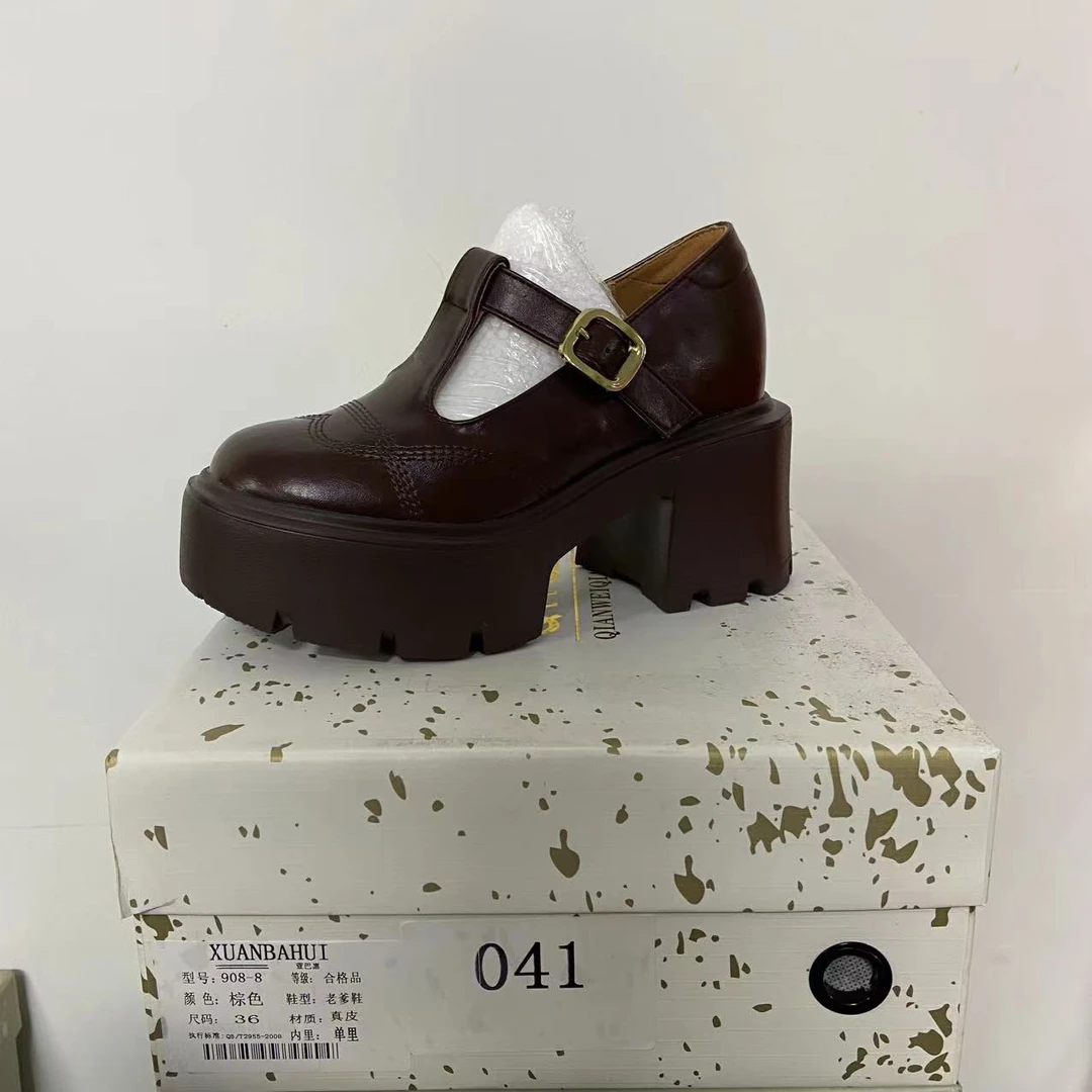 【清仓】2025小个子厚底平增高百搭女鞋041