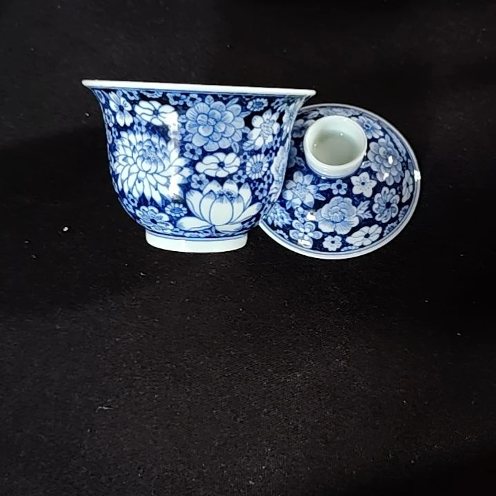 景德镇陶瓷茶具套装摆件