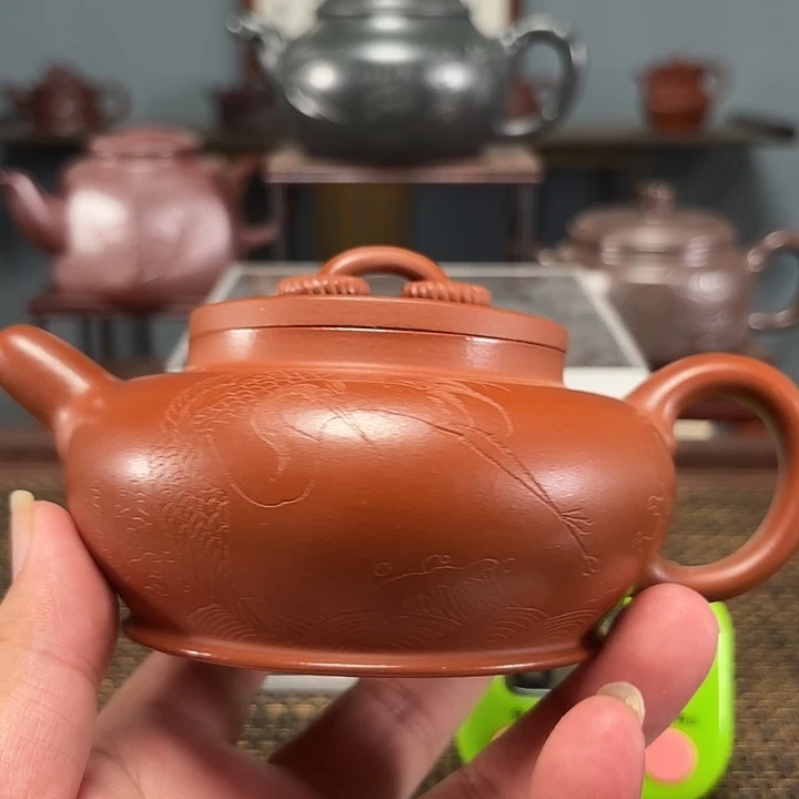 人***茶壶紫砂宜兴原矿手工紫砂壶