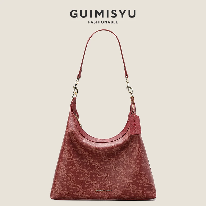 【当日发】原创托特包2025新款红色婚礼结婚新娘包婚包单肩斜挎包包