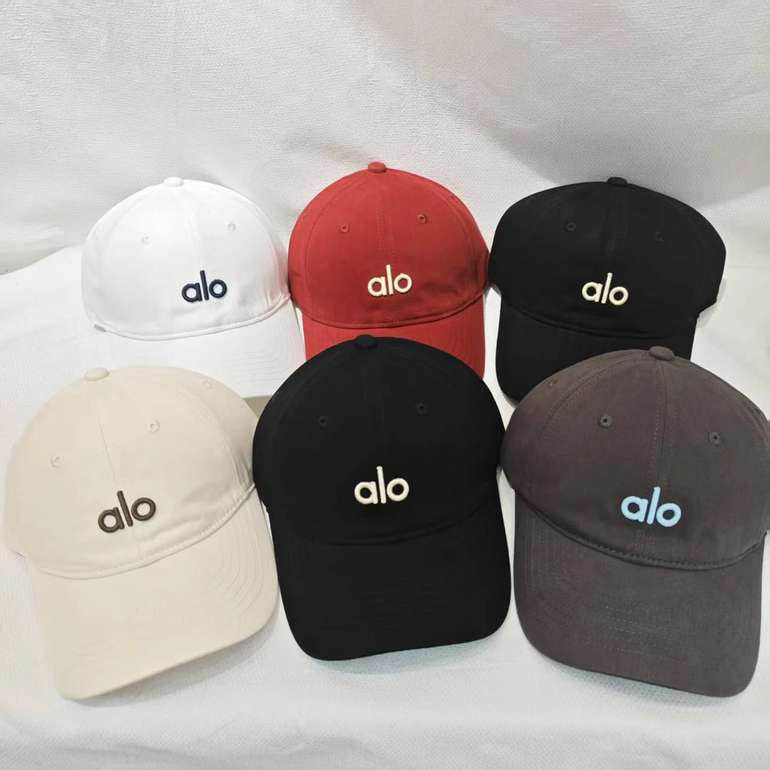 MISS RUILI  定制 2025新款纯色立体字母软顶棒球帽F0987