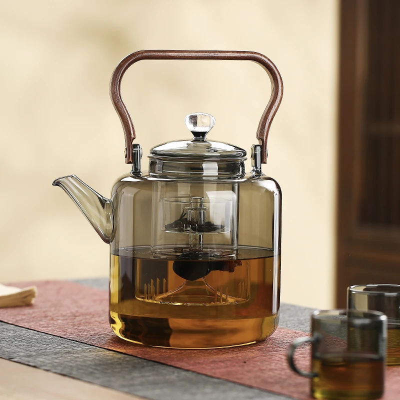 玻璃煮茶壶大容量加厚耐高温2025新款电陶炉专用烧水烧茶蒸茶壶