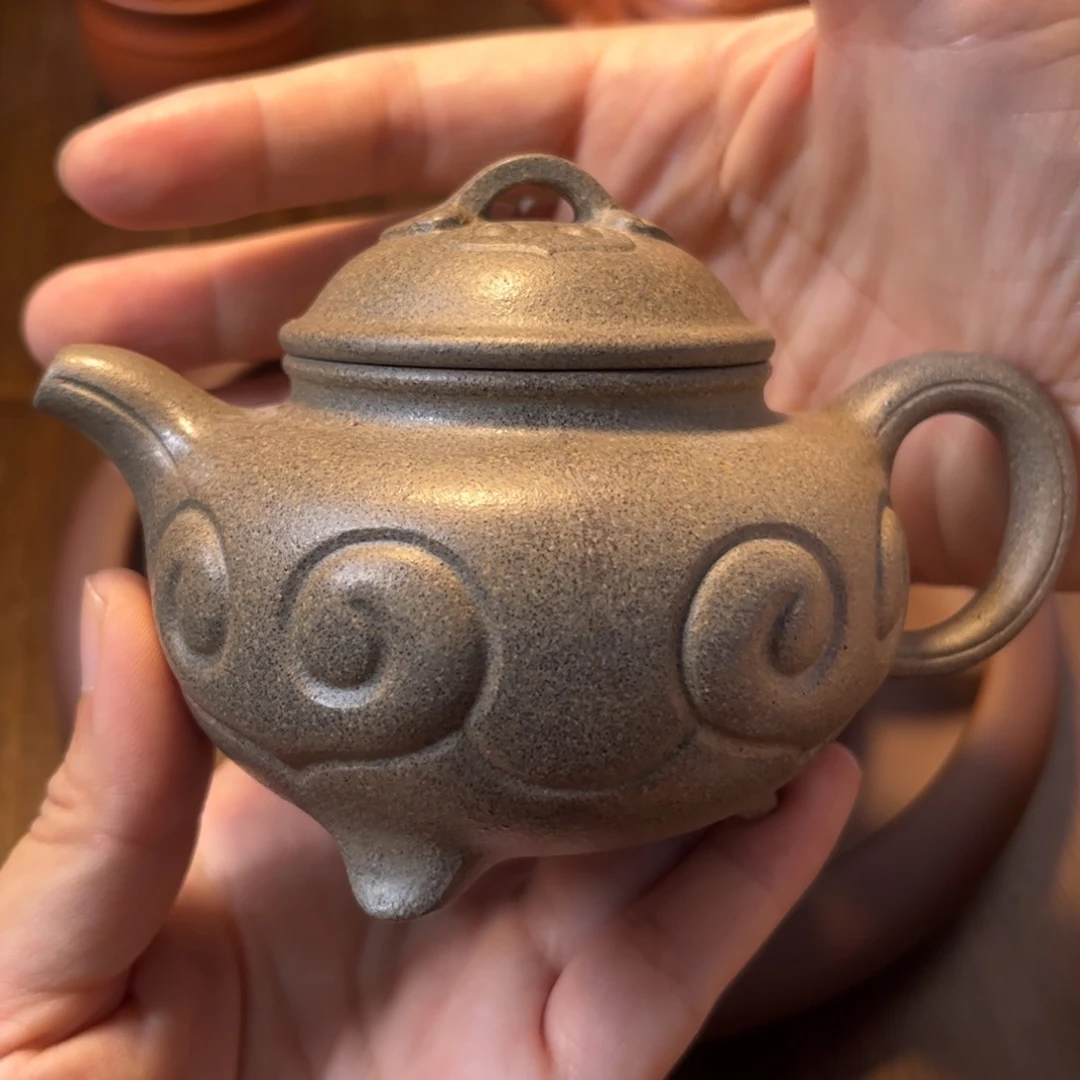 张***.茶壶紫砂宜兴紫砂壶半手工制作