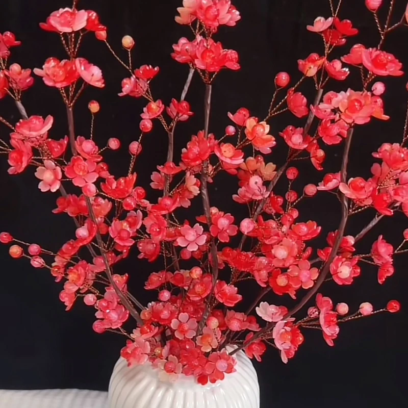 十大枝 果冻渐变浪漫樱花材料包手工DIY（无花瓶）