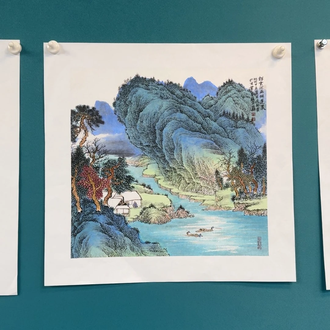 国画卫长林老师小品