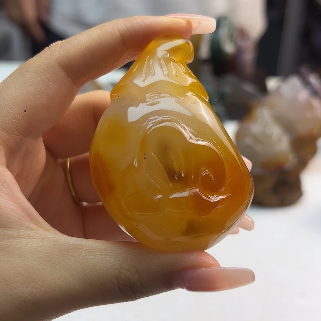 玛瑙/玉髓未镶嵌项链