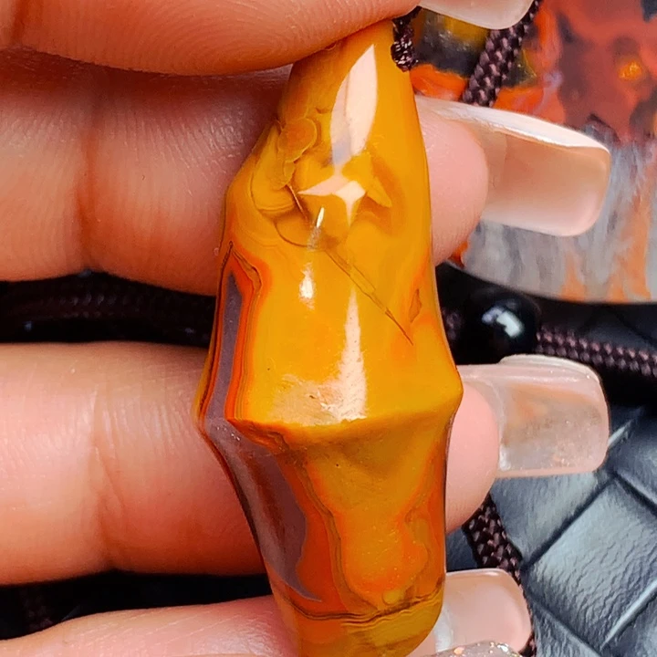 玛瑙/玉髓颈饰未镶嵌大*