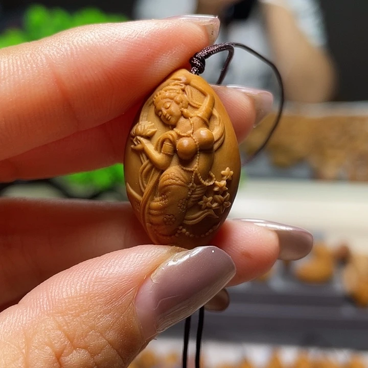 橄榄核吊坠橄榄核