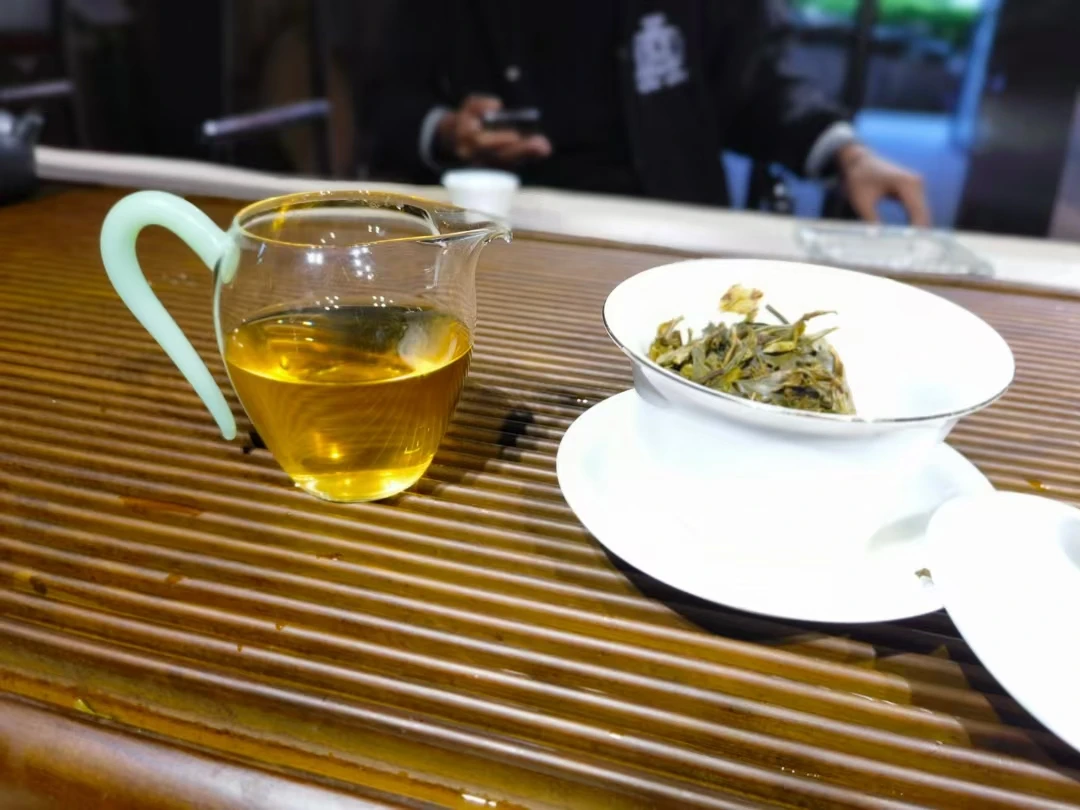 昔归【忙麓山】2024年昔归核心区300年古树头春纯料357克饼菌兰香