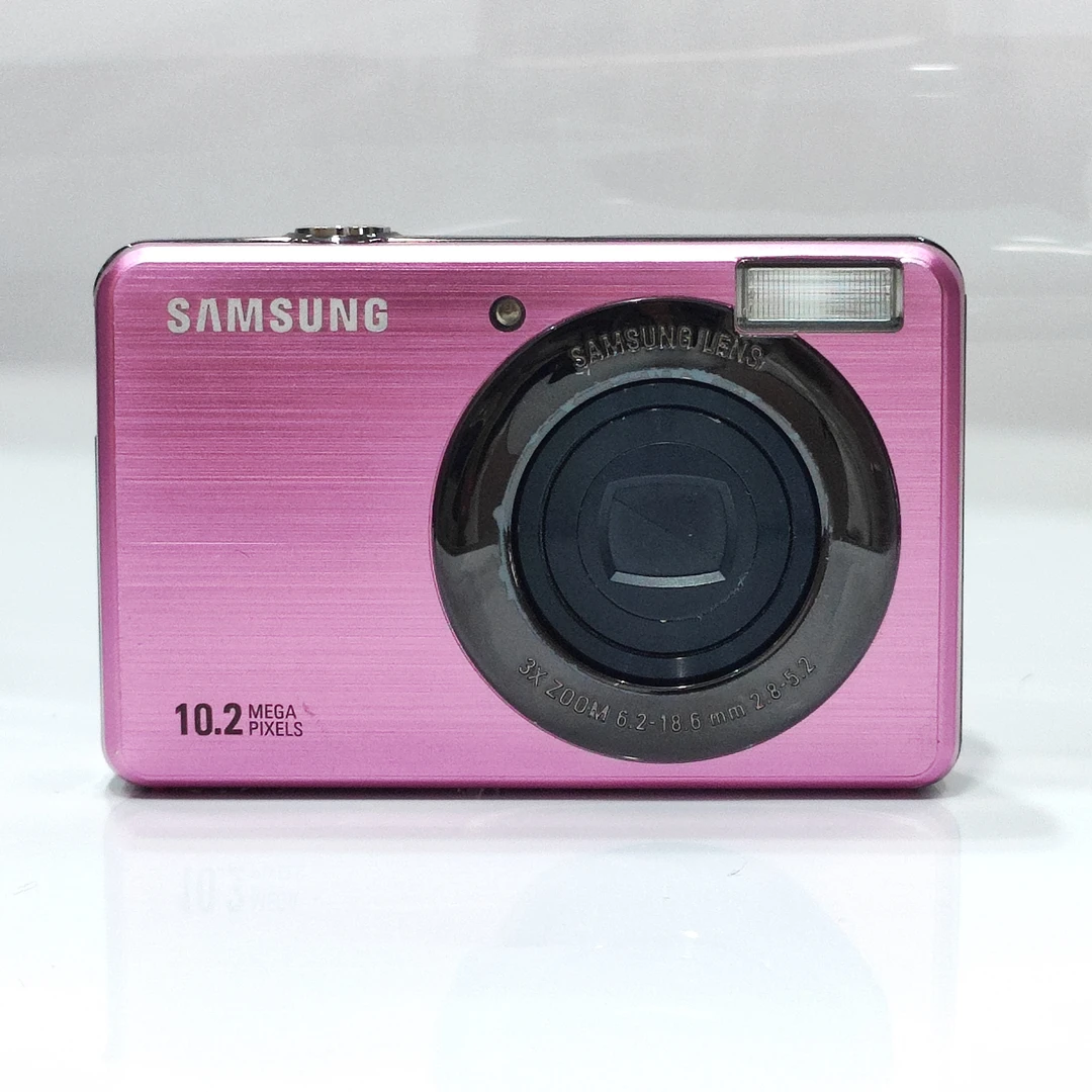 95新 Samsung/三星 pl50粉色1020w像素3×光变ccd数码相机