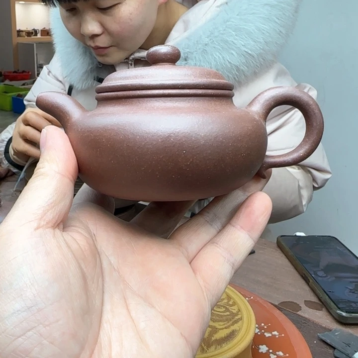 紫砂茶壶刺*微瑕仿古微瑕
