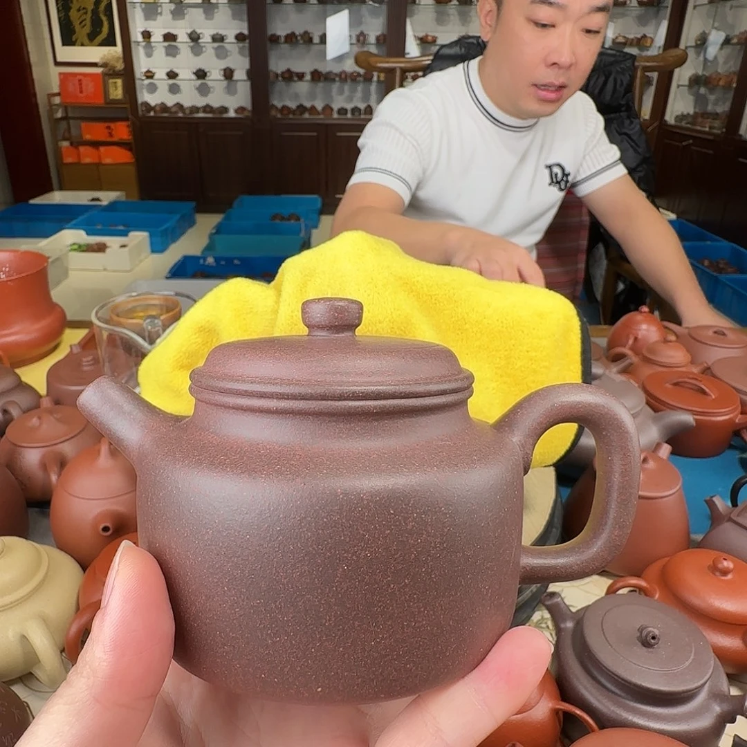 紫砂茶壶德钟底槽清大号