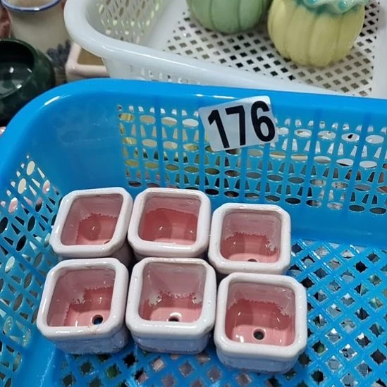 微瑕陶瓷盆12包邮