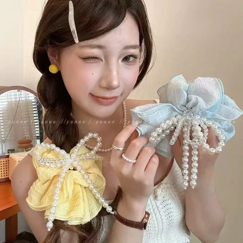 发夹ins清新百搭韩版可爱法式超仙简约森系头饰甜美