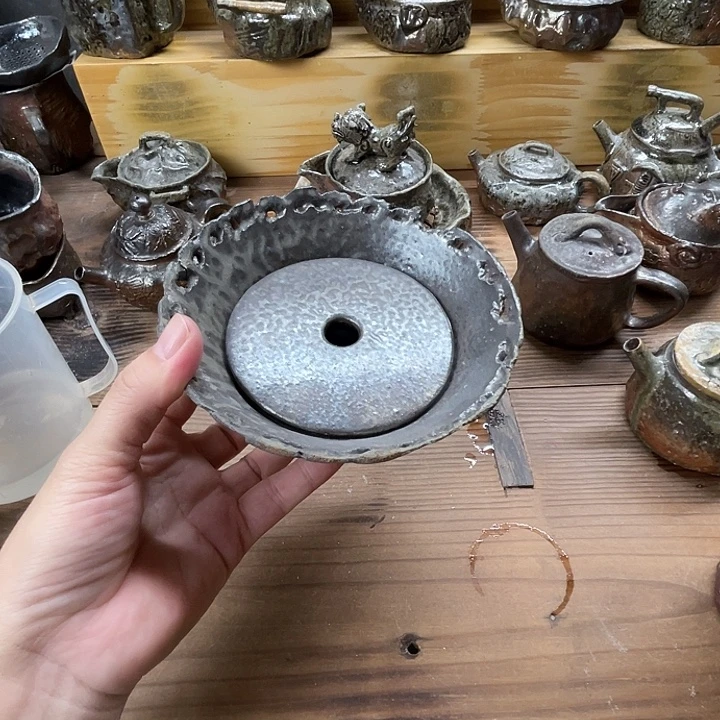 柴烧茶器福利茶壶