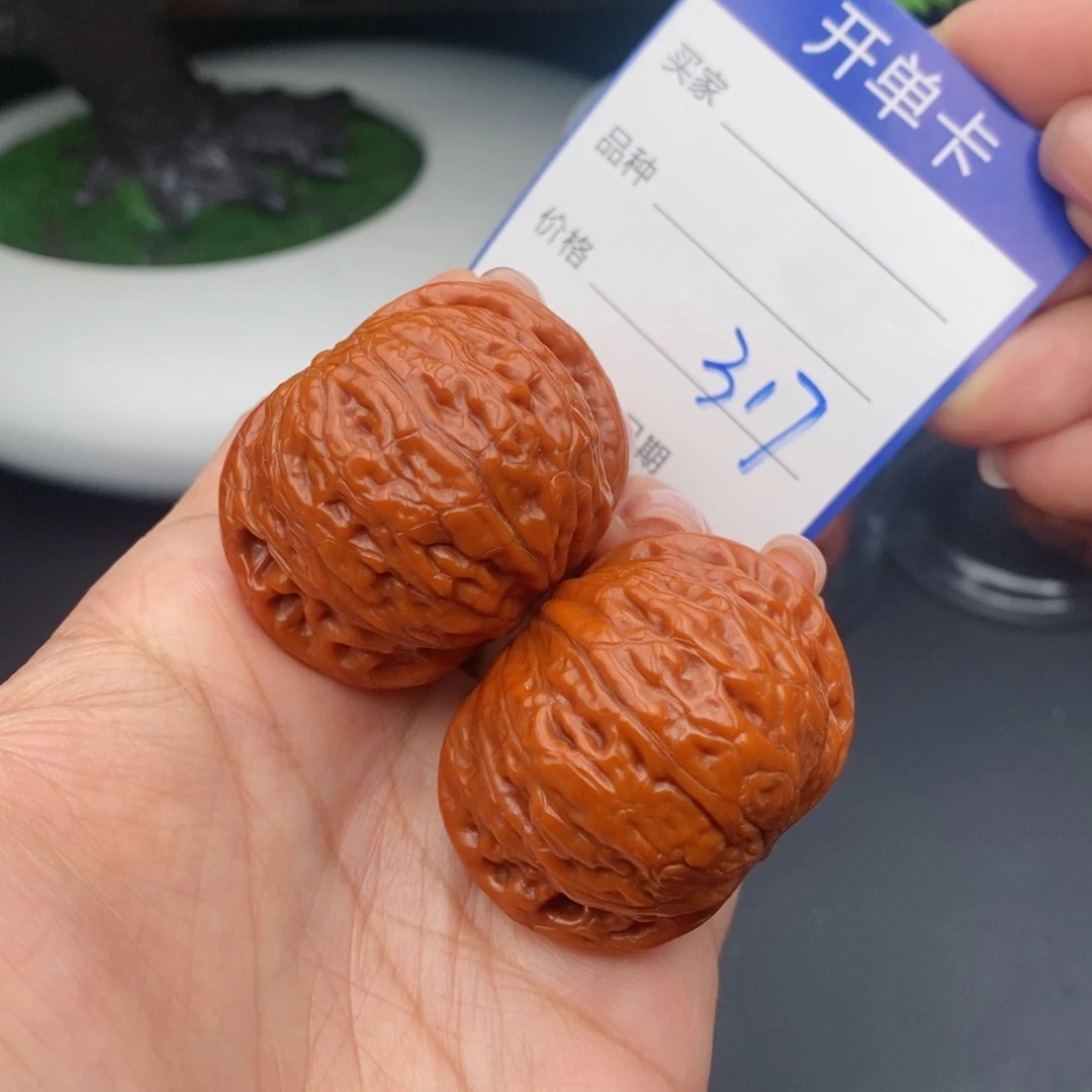 文玩核桃把件40铁锤317