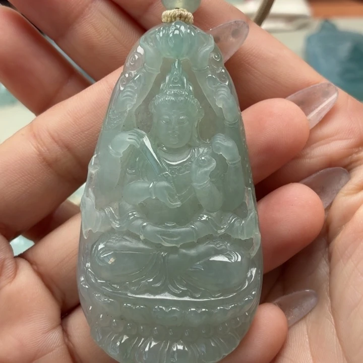 翡翠未镶嵌颈饰天然翡翠a货