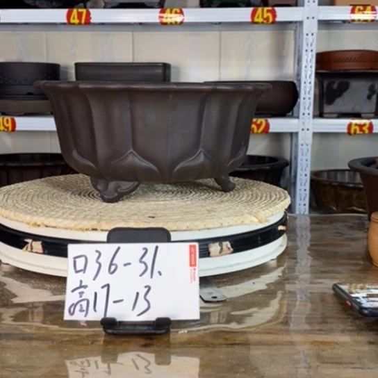 花盆紫砂宜兴紫砂花盆产地直销