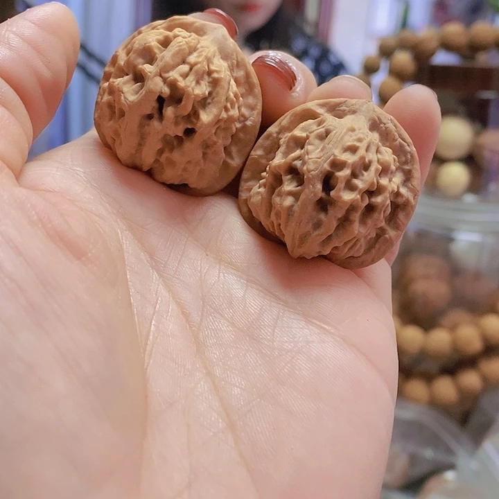 【闪购商品】文玩核桃把件32.5天地
