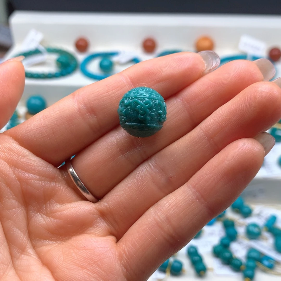 绿松石配饰未镶嵌G****d