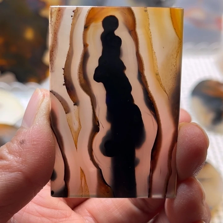 玛瑙/玉髓未镶嵌吊坠(不含链)