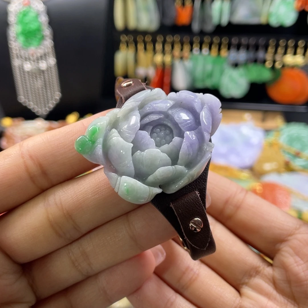 未镶嵌手链翡翠代编织