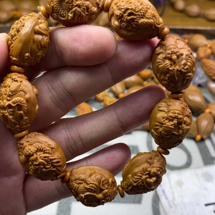橄榄核手串/手链橄榄核雕工艺手串