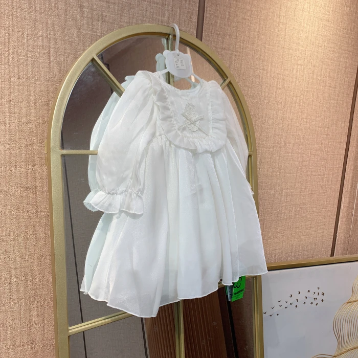 AE281       宝宝白色连衣裙  夏季