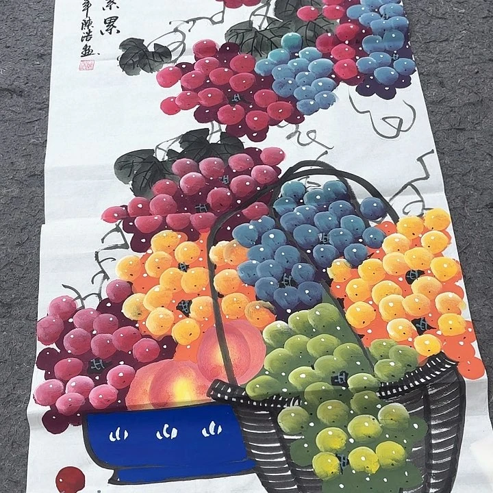 国画无毛和被绒毛或被