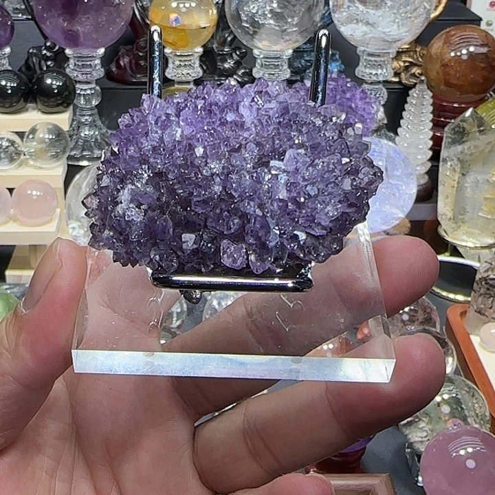 水晶未镶嵌珠宝半成品