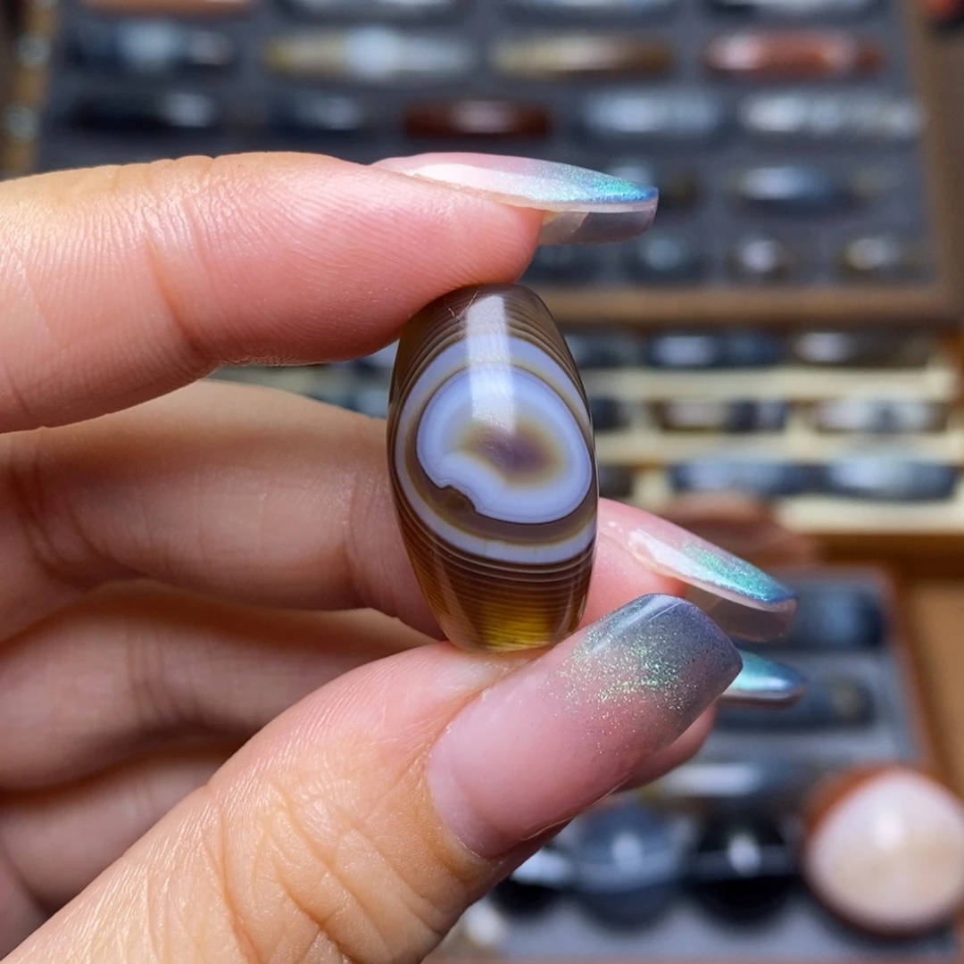 玛瑙/玉髓珠宝半成品未镶嵌