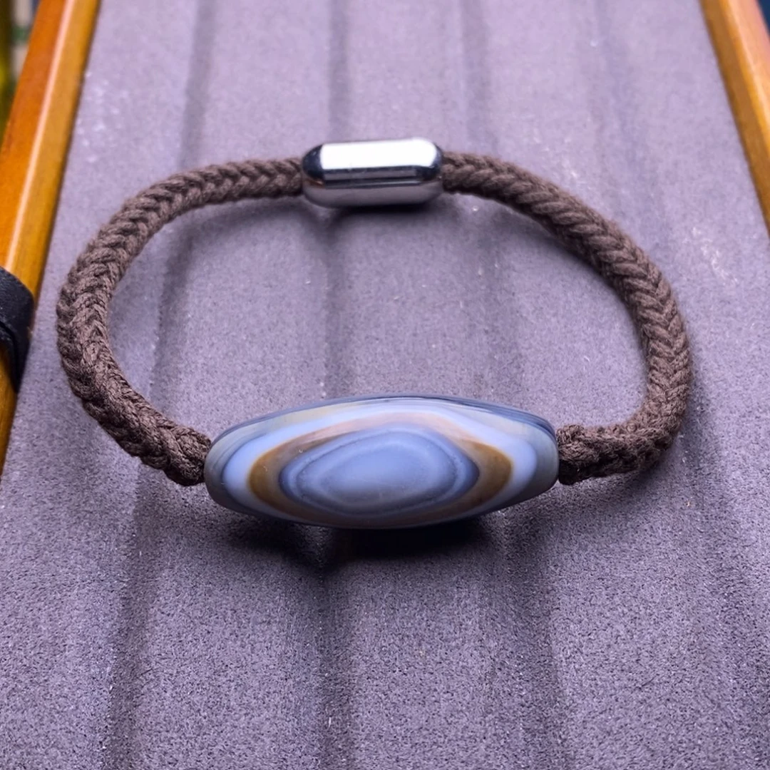 玛瑙/玉髓套链未镶嵌