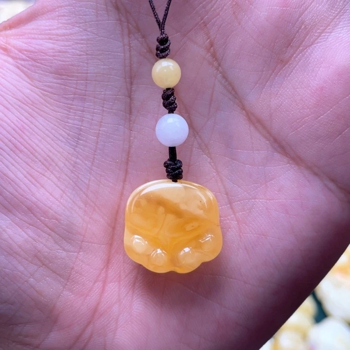 琥珀未镶嵌裸石蜜蜡